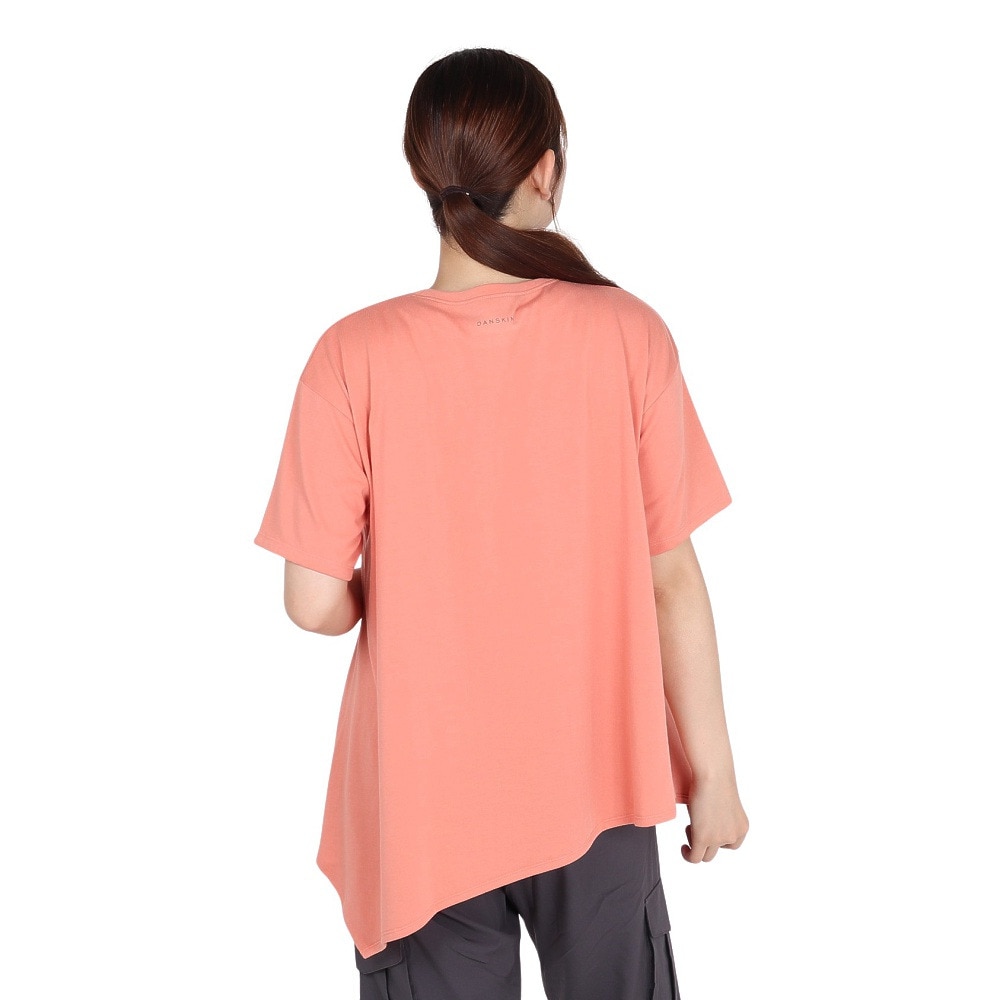 ダンスキン（DANSKIN）（レディース）アシンメトリーフレア Tシャツ DC724105 OC