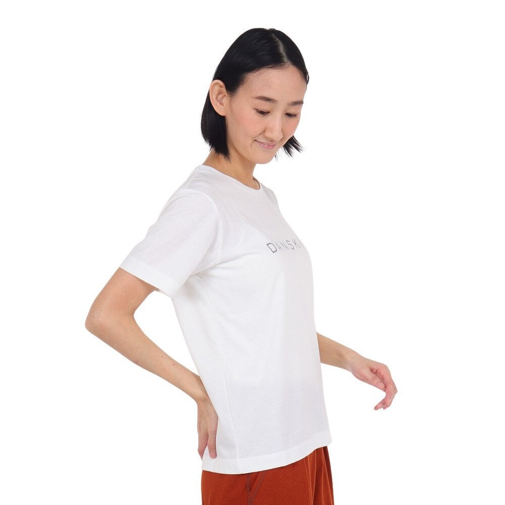 ダンスキン（DANSKIN）（レディース）プリント半袖Tシャツ DC724107 JW