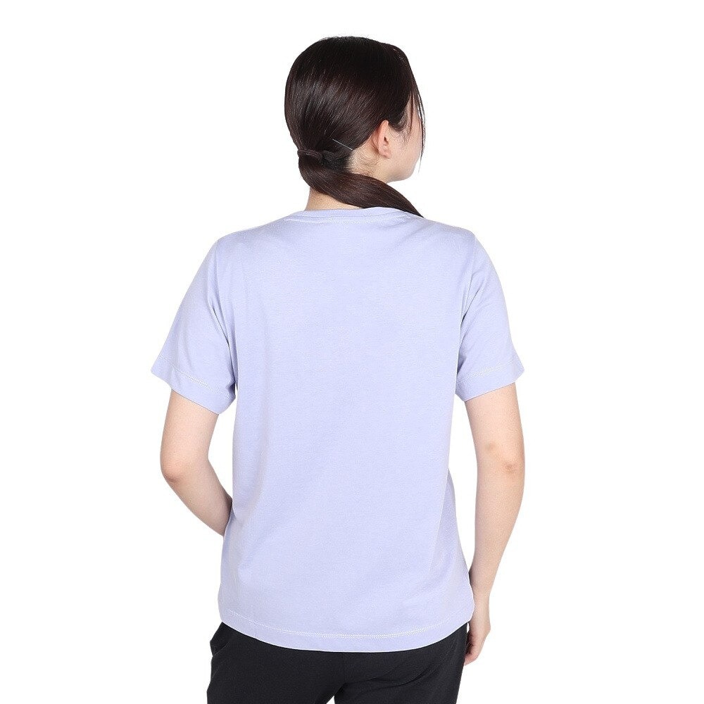 ダンスキン（DANSKIN）（レディース）プリント 半袖 Tシャツ DC724107 SV