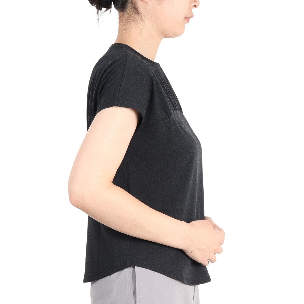 ダンスキン（DANSKIN）（レディース）ギャザー フレンチ Tシャツ