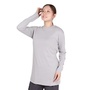 (レディース)バックギャザード ロングスリーブTシャツ DC724304 TH