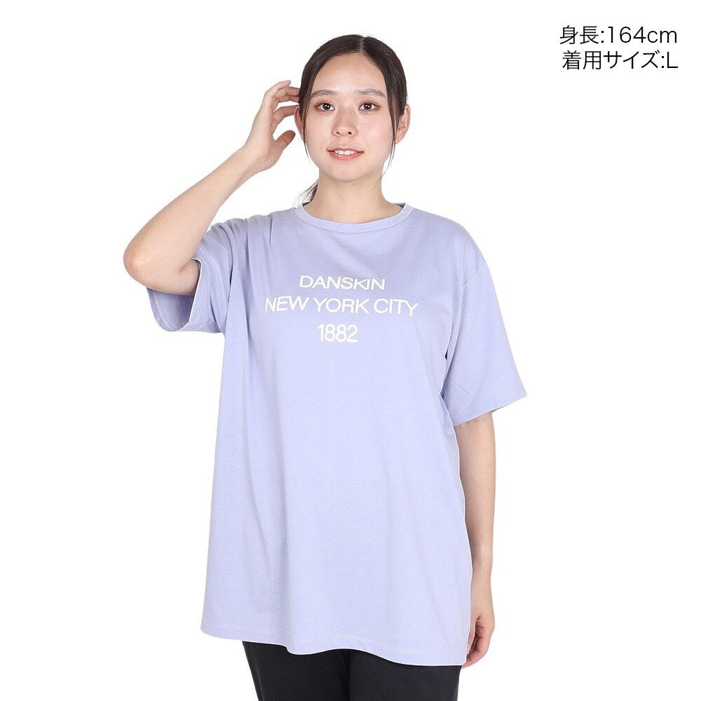 ダンスキン（DANSKIN）（レディース）プリント ロングレングス 半袖