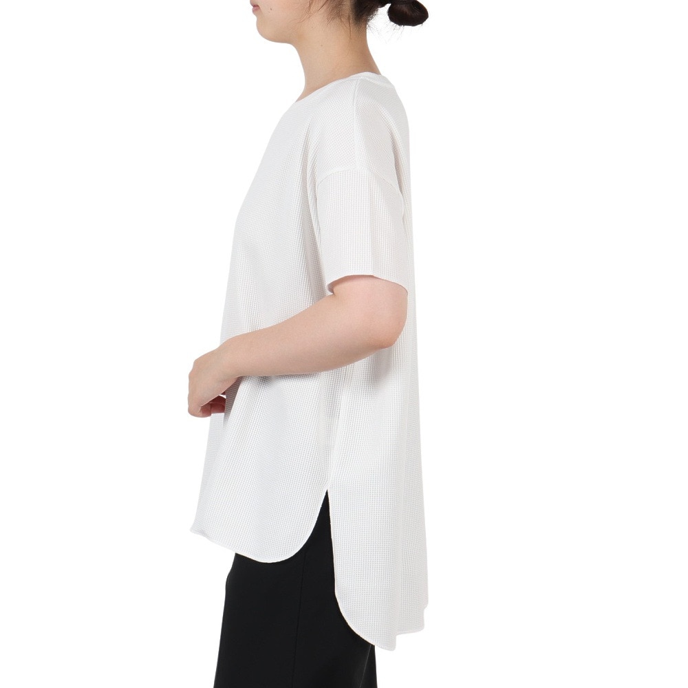 ダンスキン（DANSKIN）（レディース）THERMAL ハーフスリーブ Tシャツ DMF523100 JW