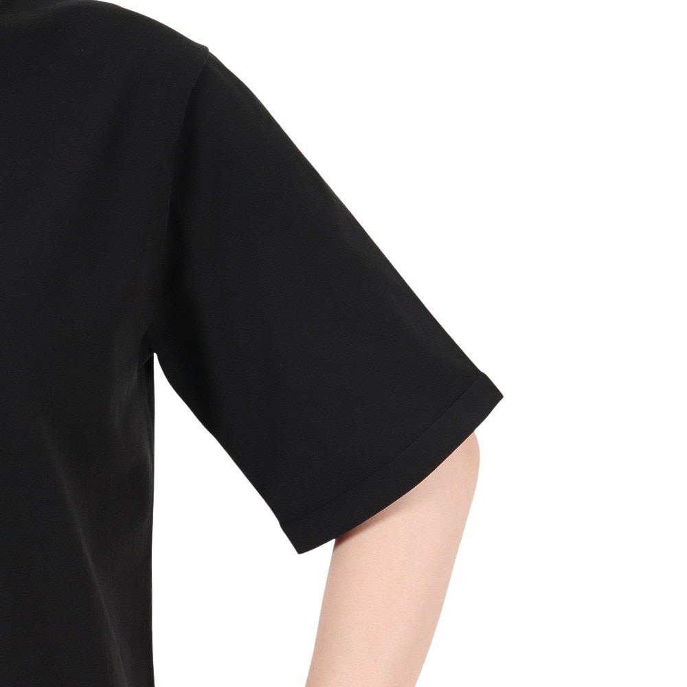 ダンスキン（DANSKIN）（レディース）エア ニット 半袖Tシャツ DMF823300 K