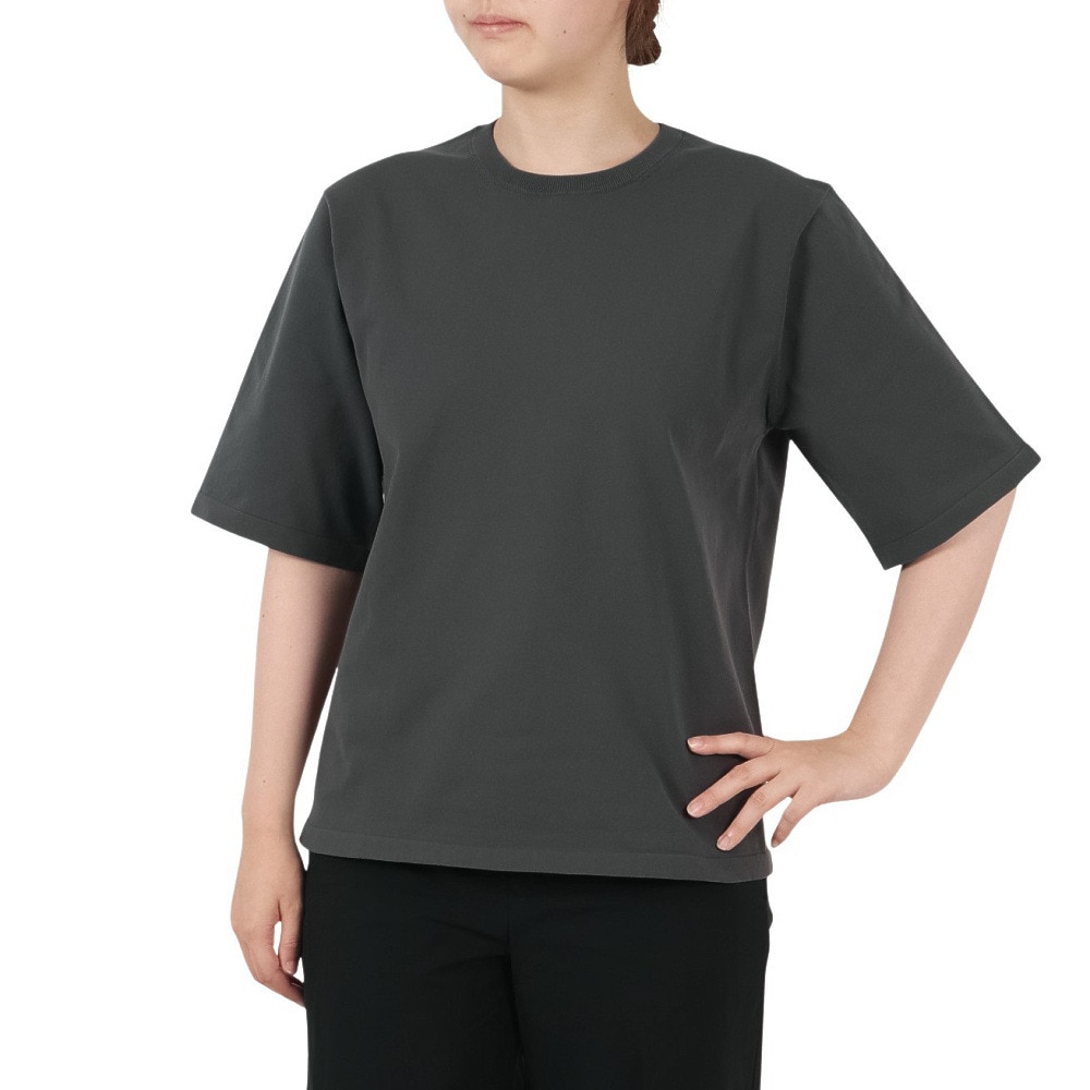 ダンスキン（DANSKIN）（レディース）エア ニット 半袖Tシャツ DMF823300 TS