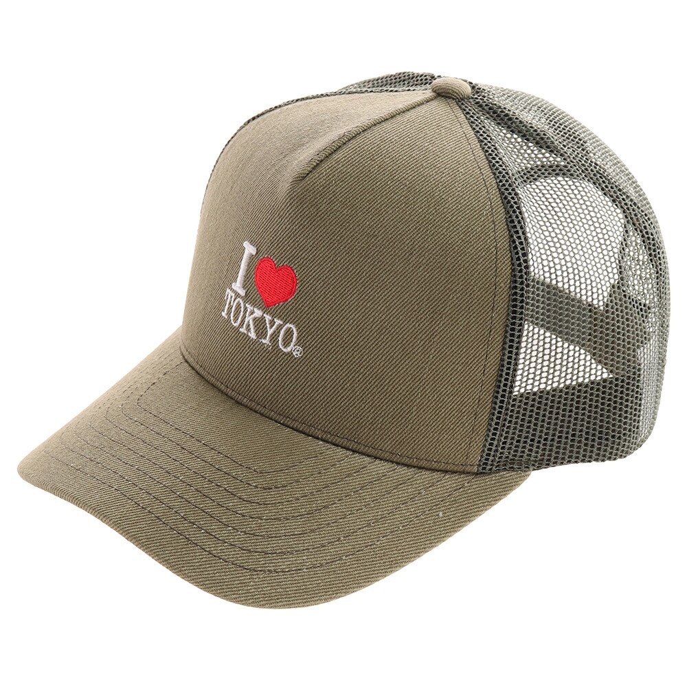  アイラブ東京 メッシュキャップ K015 ILT-C003Khaki