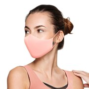 ブロック（BLOCH）（メンズ、レディース）マスク 抗菌 防臭 ソフトストレッチマスク ピンク A001A PNK