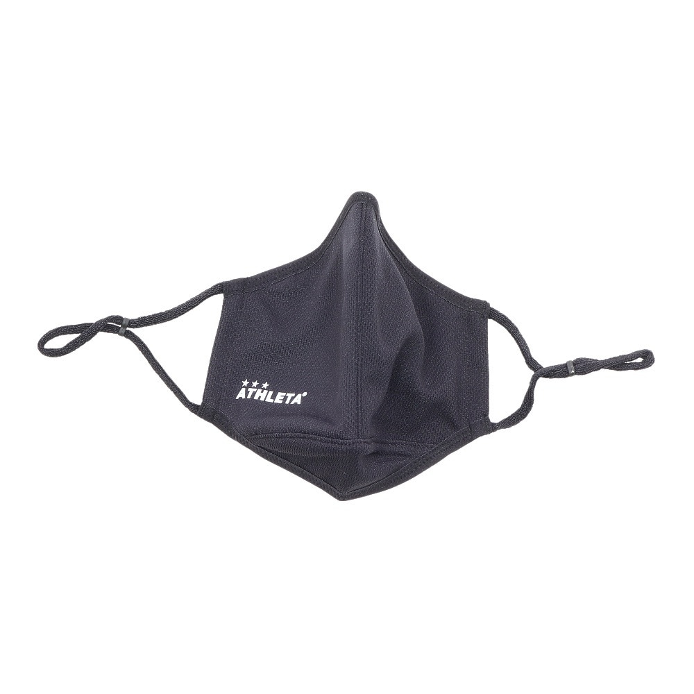 アスレタ（ATHLETA）（メンズ、レディース）マスク スポーツマスク サッカー 洗えるマスク XE-417 BLK