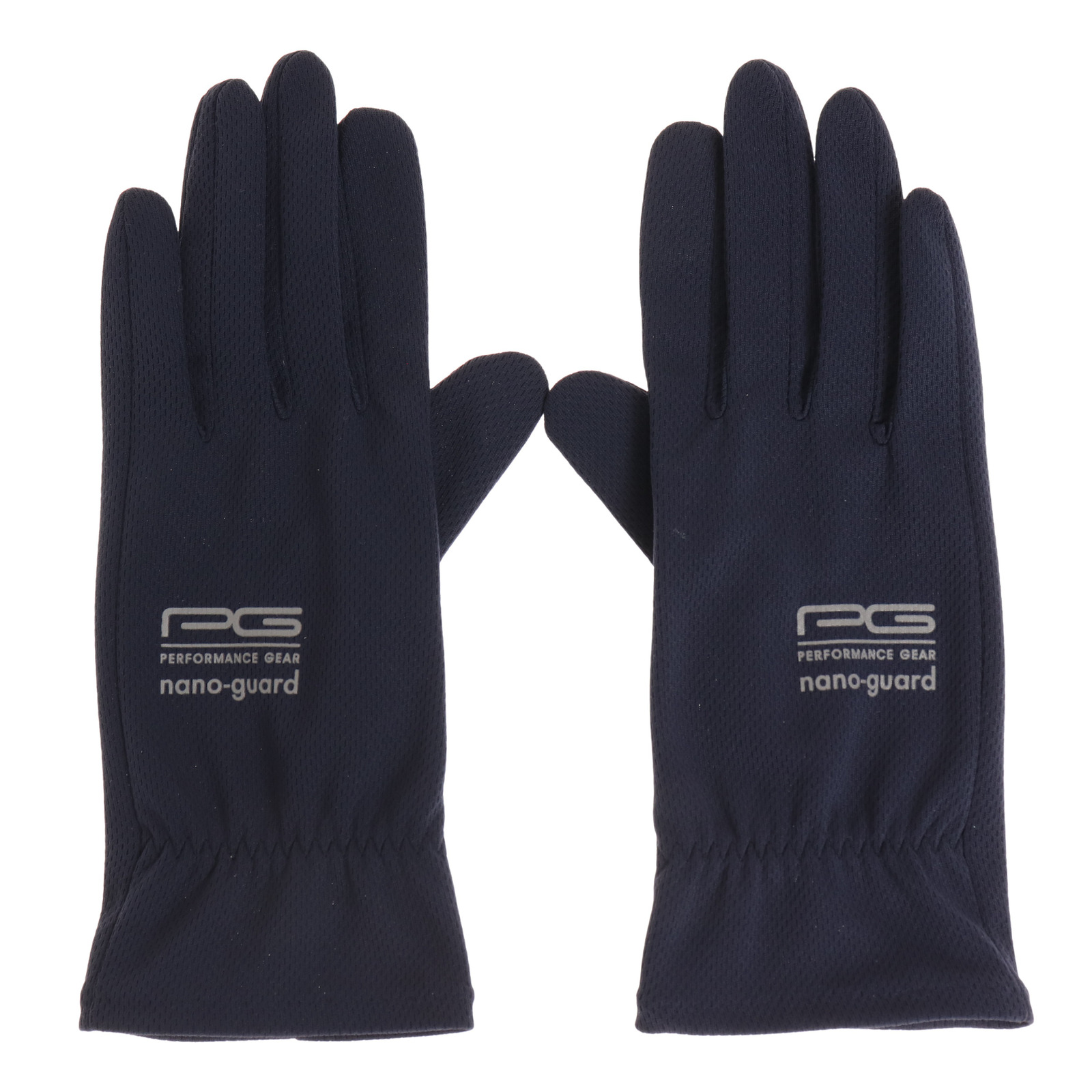 パフォーマンスギア（PG）（メンズ）ナノガード ウイルス対策手袋 ネイビー 669PA1ST9317★★★