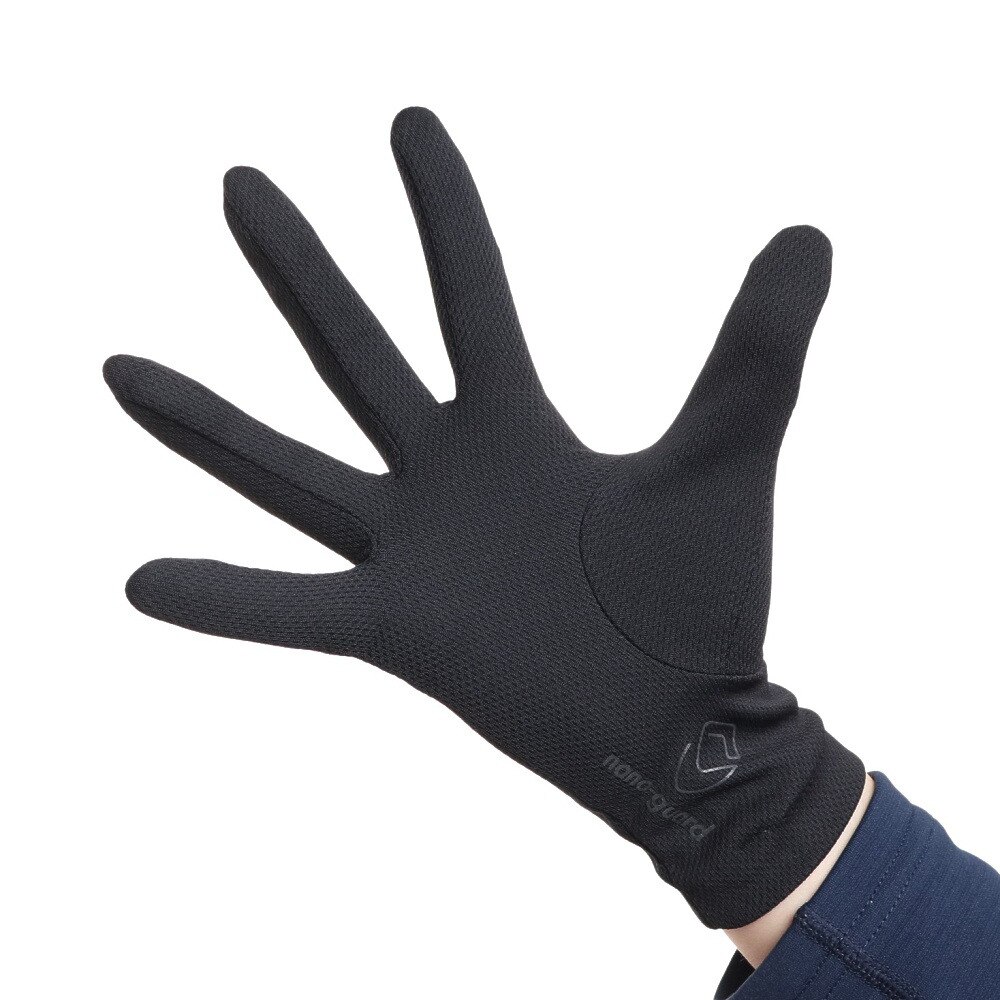 パフォーマンスギア（PG）（レディース）ナノガード ウイルス対策手袋 ブラック 669PA1ST9318