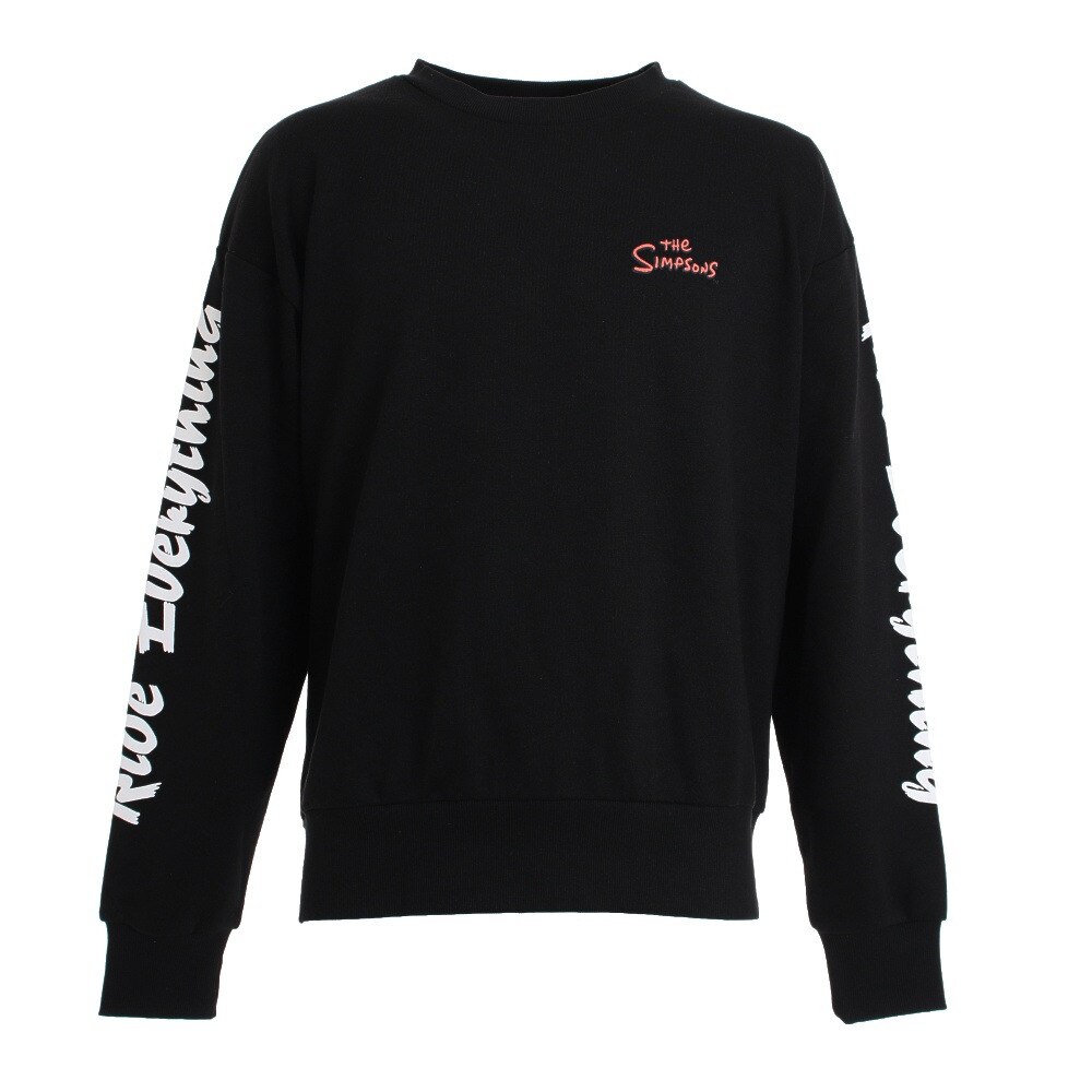  プルオーバー長袖Tシャツ BK/L SMP-MTR01B/L