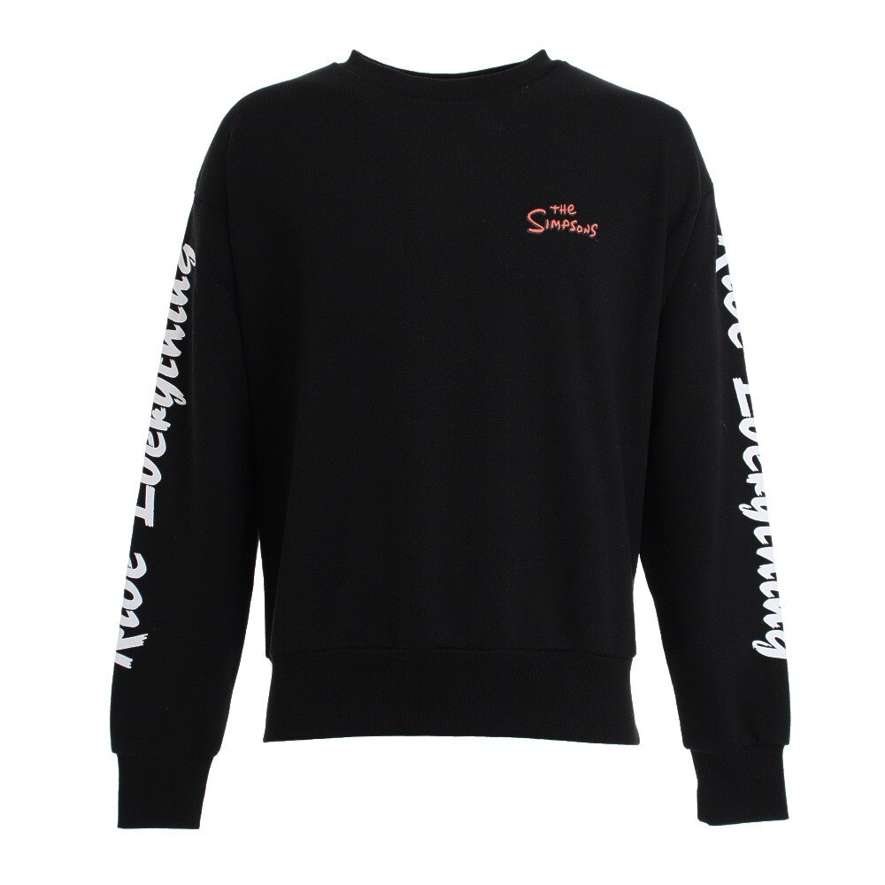  プルオーバー長袖Tシャツ BK/M SMP-MTR01B/M