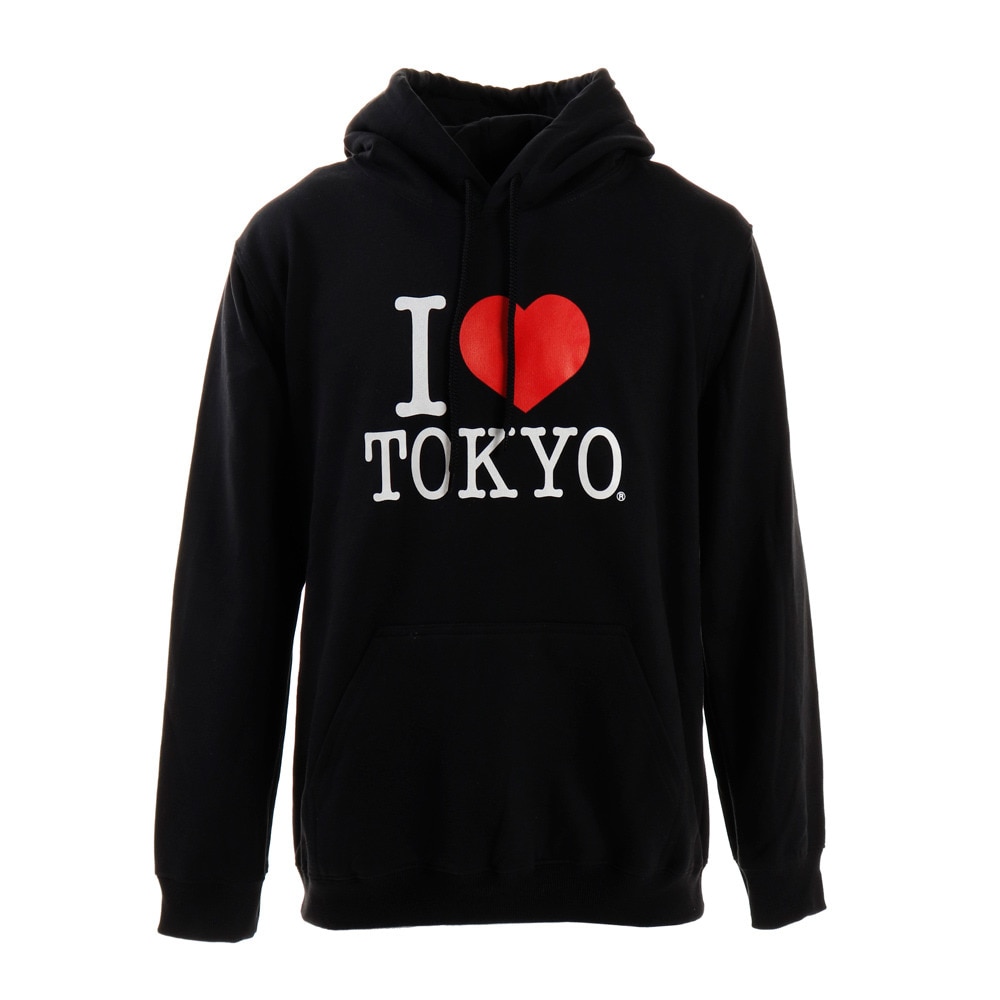 ＜スーパースポーツ ゼビオ＞ アイラブ東京 フーディ I LOVE TOKYO H001 Black L画像