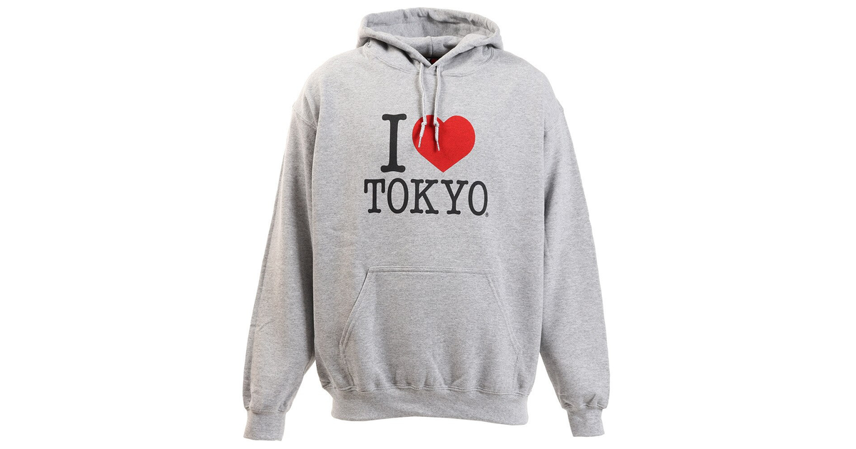アイラブ東京 プルオーバーパーカー H001 H Gray L セブンユニオン ヴィクトリア