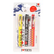 セブンユニオン（7UNION）（メンズ、レディース、キッズ）アイラブ東京ペンセット ILT-PEN001-Black