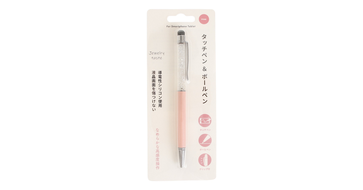 タッチペン ボールペン ピンク Hsm Pk ケイエスホールディングス ヴィクトリア タッチペン ボールペン ピンク Hsm Pk ケイエスホールディングス ヴィクトリア