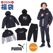 プーマ（PUMA）（キッズ）2024年新春福袋 スポーツ プーマ ジュニア福袋 5点セット 921579 ジャケット、ジャージ上下セット、スウェット、半袖T
