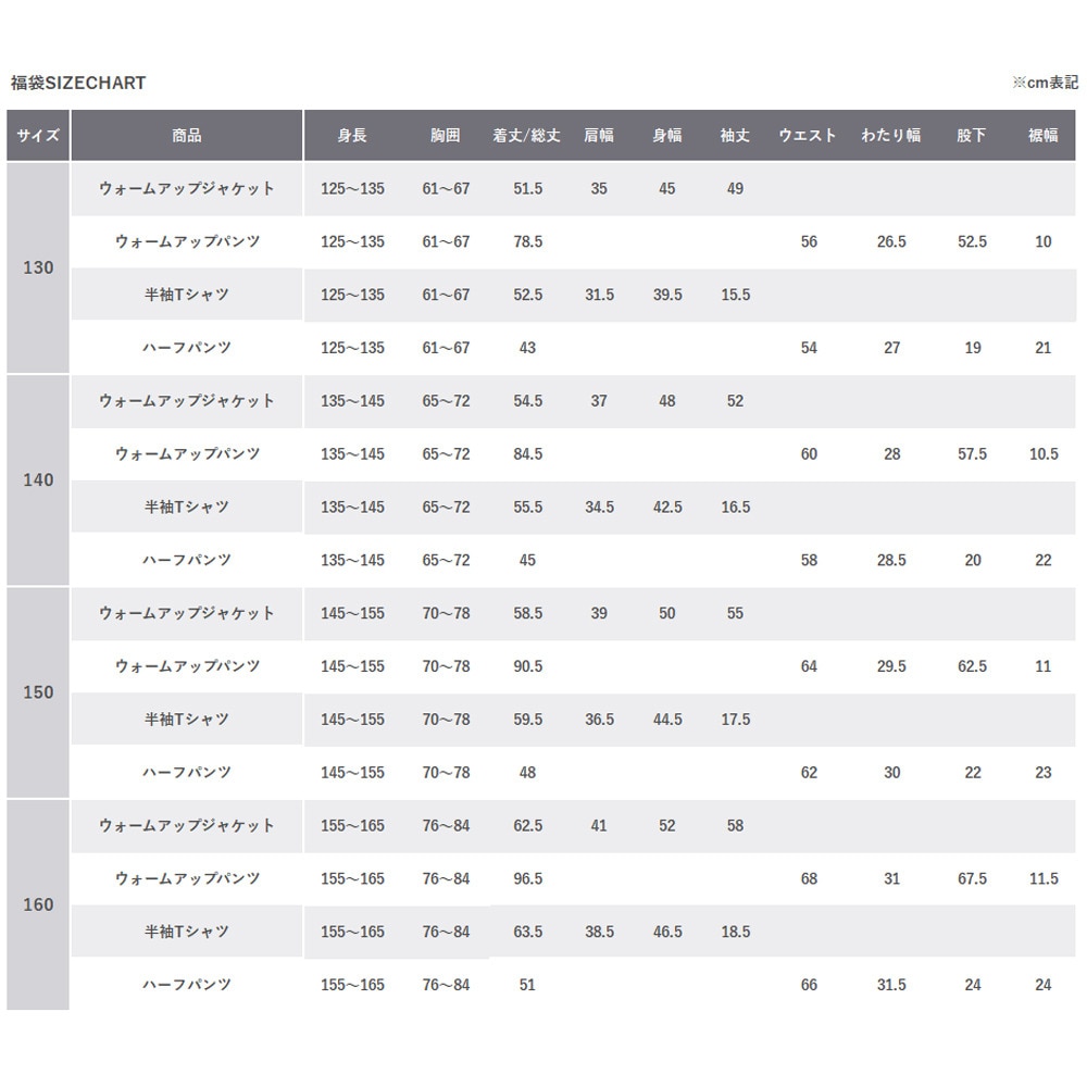 ジローム（GIRAUDM）（キッズ）2026年新春福袋 スポーツ 子供 ボーイズ 5点セット ウォームアップジャケット ウォームアップパンツ 半袖Tシャツ etc.