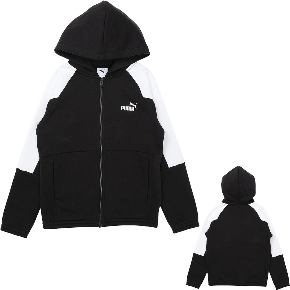 プーマ（PUMA）（キッズ）2026年新春福袋 スポーツ 子供 ボーイズ 6点セット 中綿ジャケット トップス ボトムス スウェットプルオーバー Tシャツ ナップサック