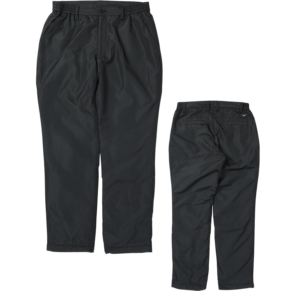 ミズノ（MIZUNO）（メンズ）2026年新春福袋 ゴルフ メンズ 4点セット グレー 中綿ジャケット 中綿パンツ ハイネックインナー ネックウォーマー