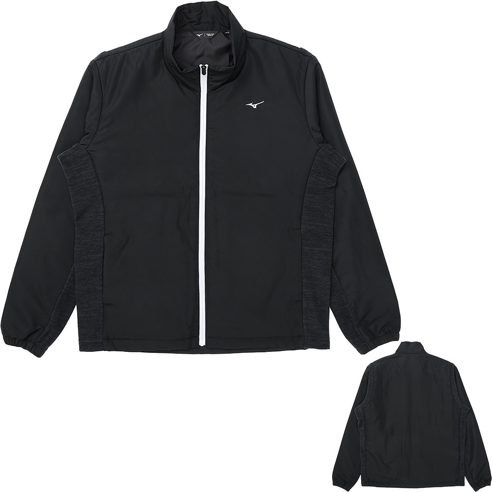 ミズノ（MIZUNO）（メンズ）2026年新春福袋 ゴルフ メンズ 4点セット ブラック 中綿ジャケット 中綿パンツ ハイネックインナー ネックウォーマー