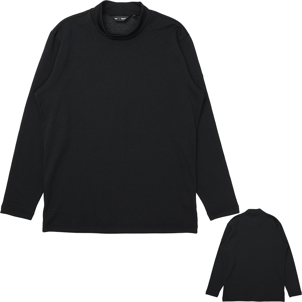 ミズノ（MIZUNO）（メンズ）2026年新春福袋 ゴルフ メンズ 4点セット ブラック 中綿ジャケット 中綿パンツ ハイネックインナー ネックウォーマー