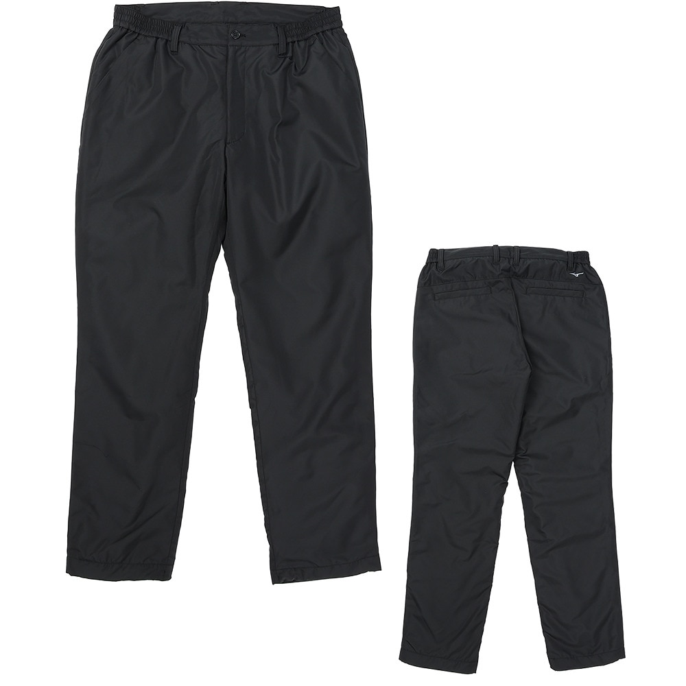 ミズノ（MIZUNO）（メンズ）2026年新春福袋 ゴルフ メンズ 4点セット ブラック 中綿ジャケット 中綿パンツ ハイネックインナー ネックウォーマー