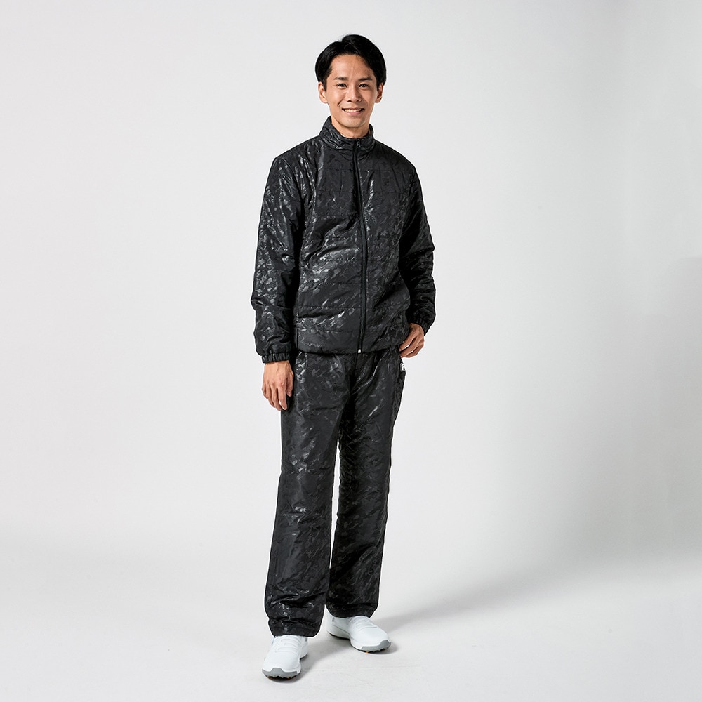 フィラ（FILA）（メンズ）2026年新春福袋 ゴルフ メンズ 5点セット ブラック ブルゾン パンツ 長袖シャツ ソックス ネックウォーマー