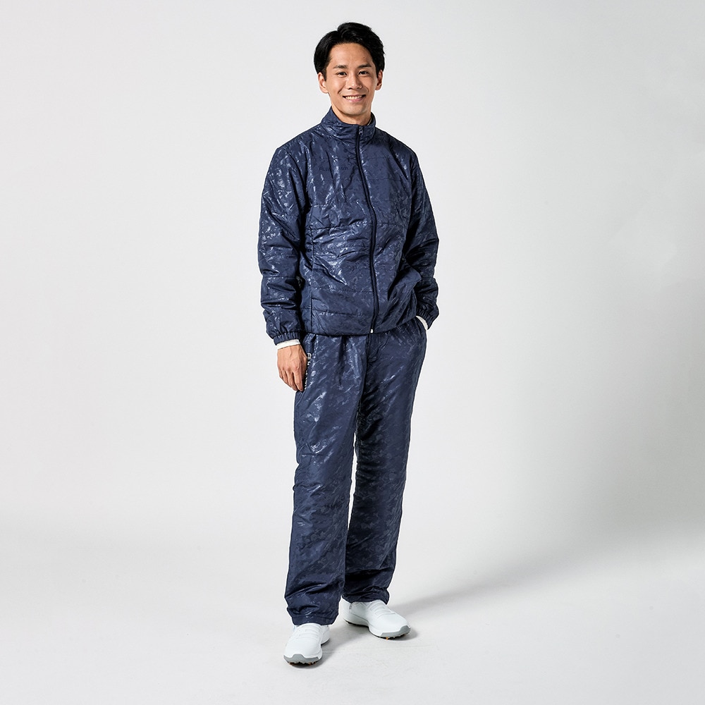 フィラ（FILA）（メンズ）2026年新春福袋 ゴルフ メンズ 5点セット ネイビー ブルゾン パンツ 長袖シャツ ソックス ネックウォーマー