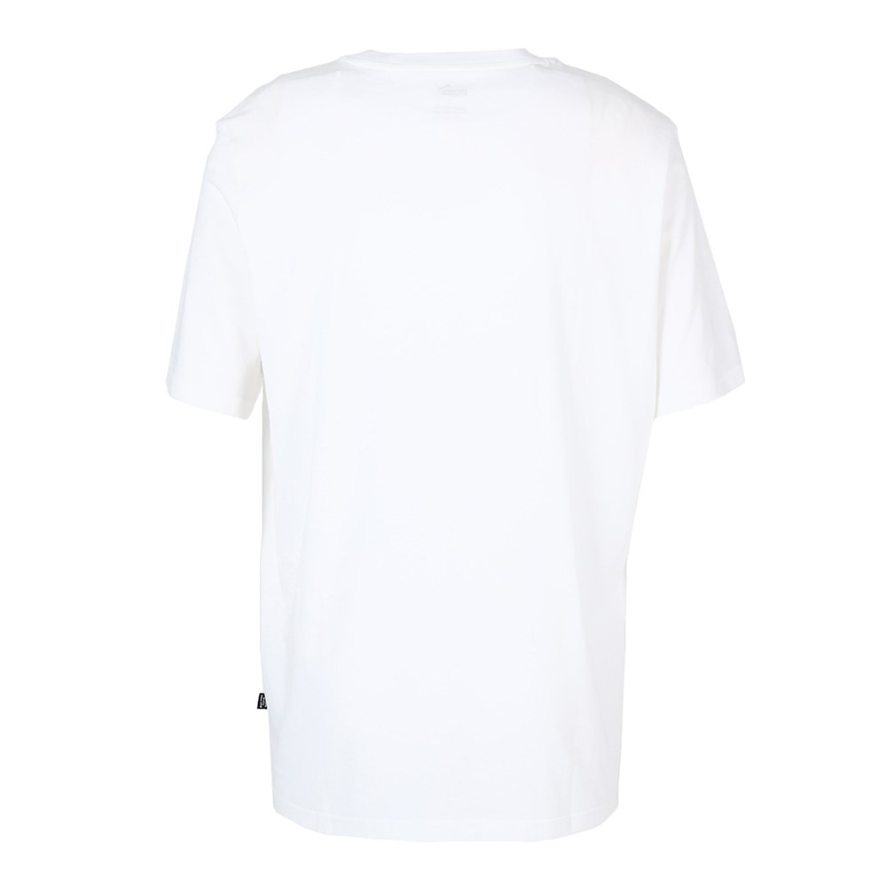 プーマ（PUMA）（メンズ）グラフィック コットン 半袖Tシャツ 678472 02 WHT