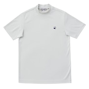 (メンズ)ゴルフウェア 鹿の子モックネックシャツ 24FK-SHIRT