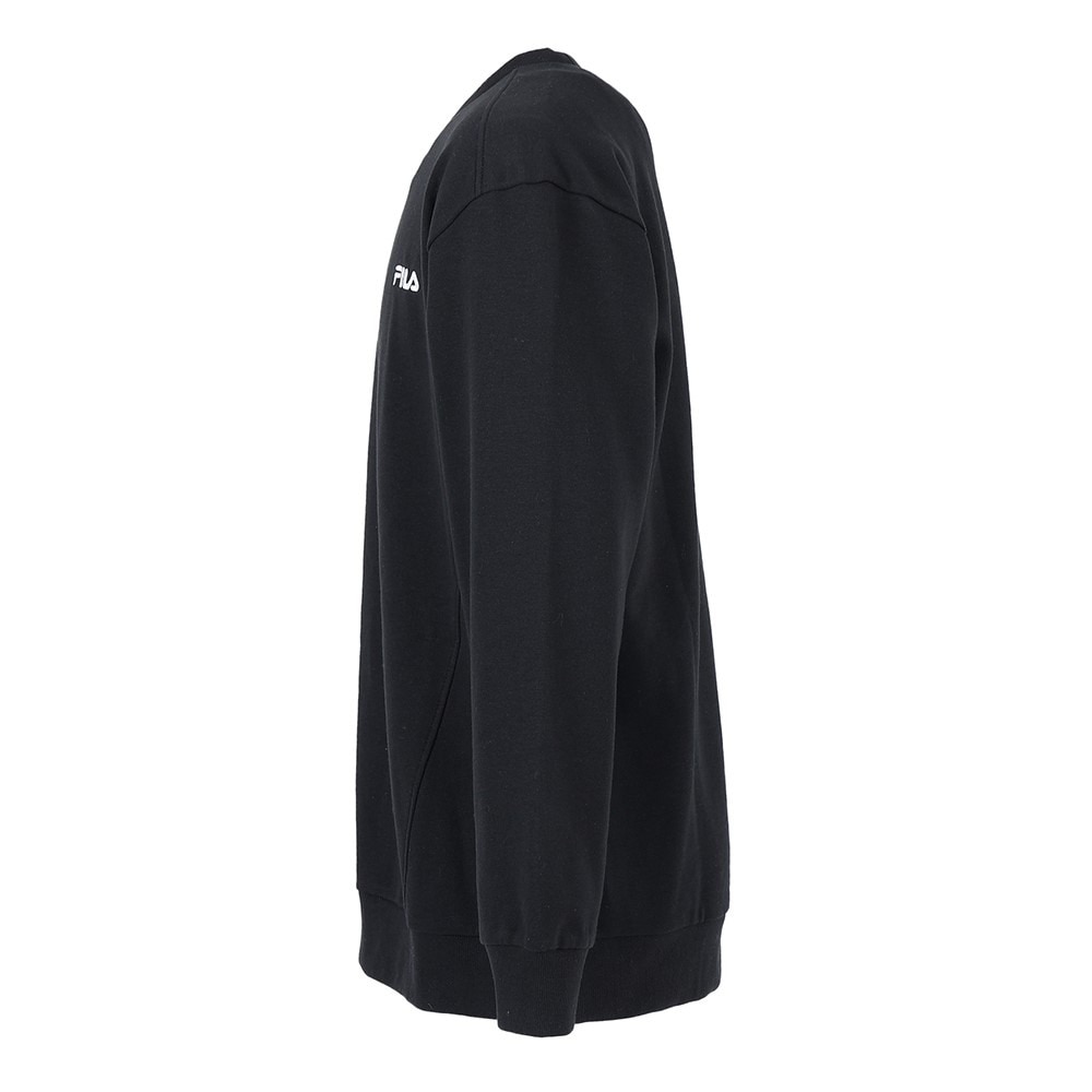 フィラ（FILA）（メンズ）クルーネック ロングスリーブスウエット 443383-BK