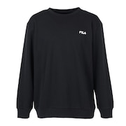 フィラ（FILA）（メンズ）クルーネック ロングスリーブスウエット 443383-BK