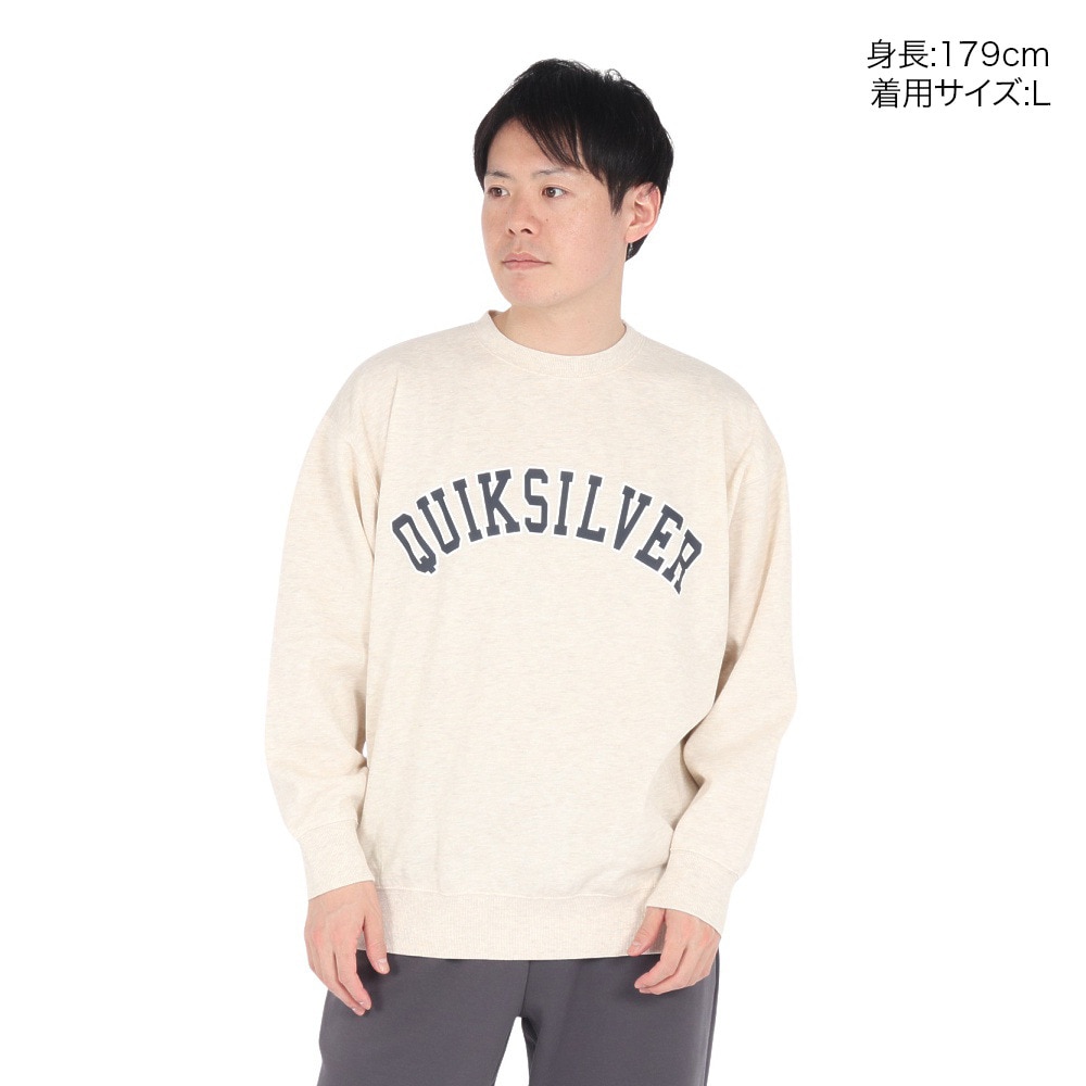 クイックシルバー（Quiksilver）（メンズ）スウェット プルオーバー QPO246902GRH