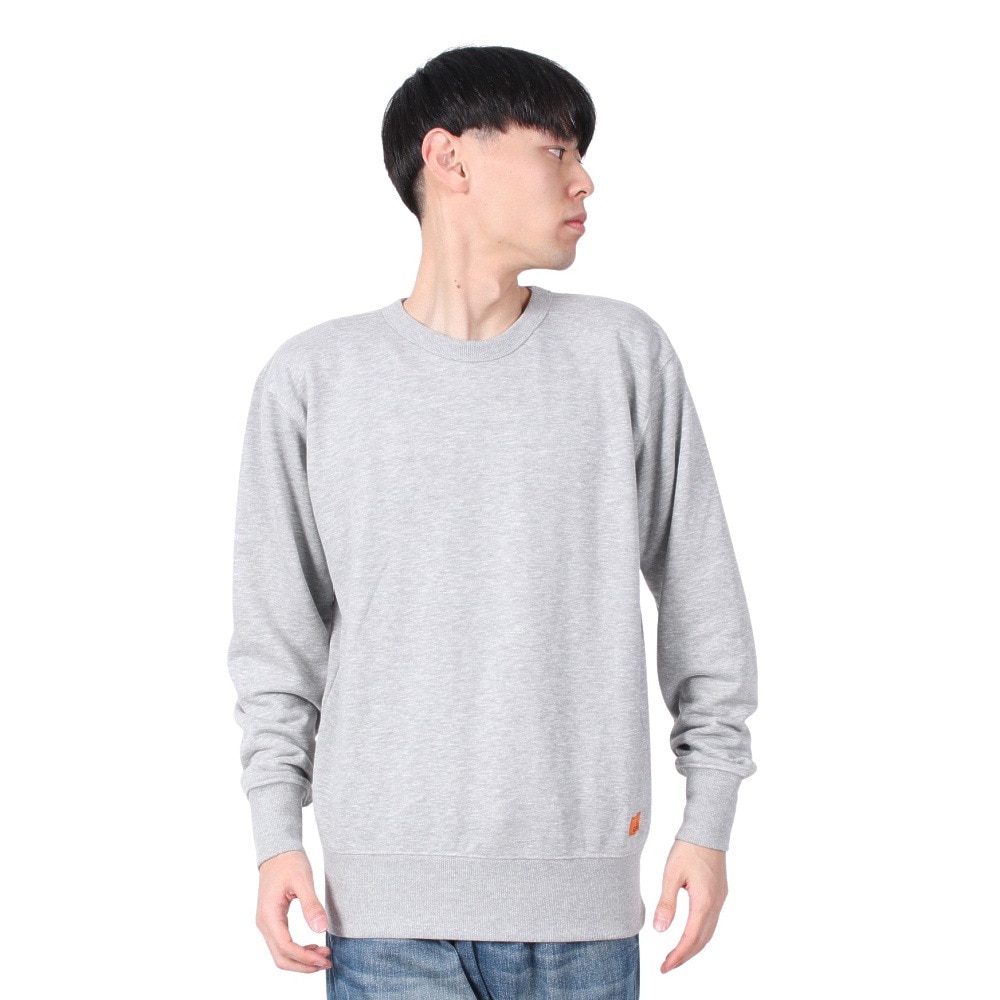 クリフメイヤー（KRIFF MAYER）（メンズ）クルーネックスウェット 2567802:13:A/GRAY