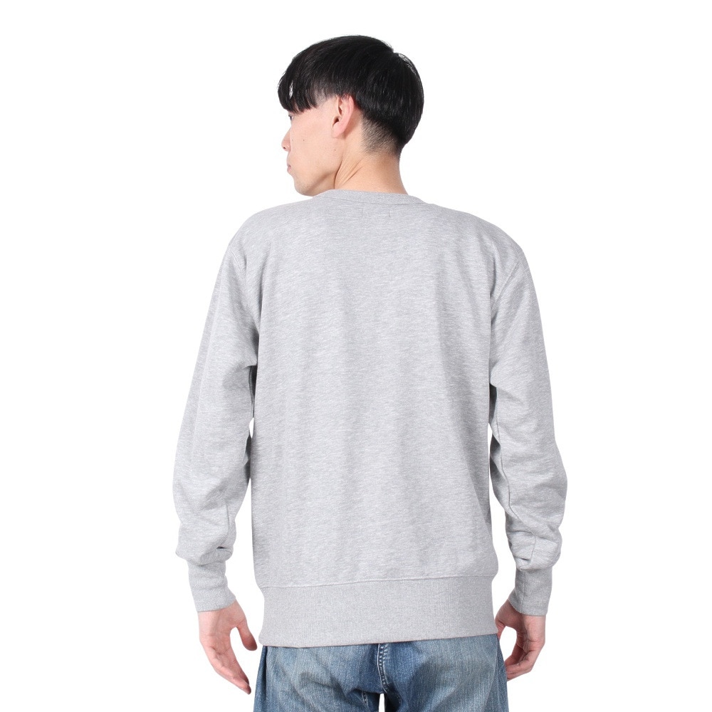 クリフメイヤー（KRIFF MAYER）（メンズ）クルーネックスウェット 2567802:13:A/GRAY