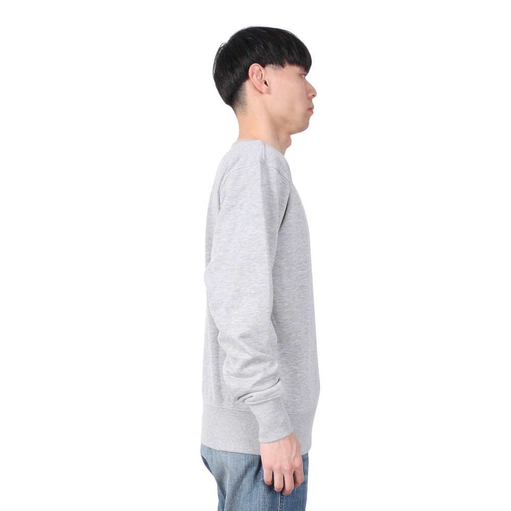 クリフメイヤー（KRIFF MAYER）（メンズ）クルーネックスウェット 2567802:13:A/GRAY