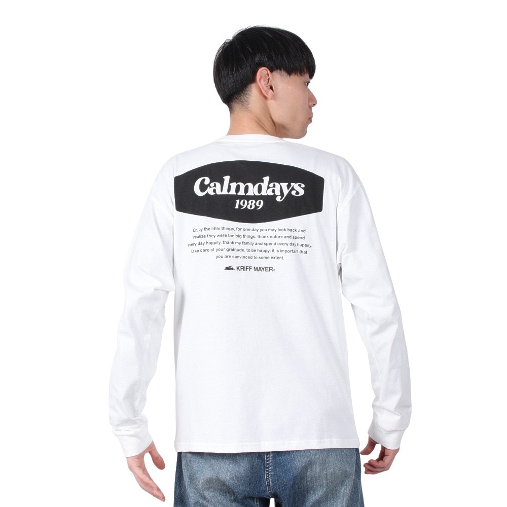 クリフメイヤー（KRIFF MAYER）（メンズ）バックプリント ロングスリーブTシャツ 2567803:5:OFF