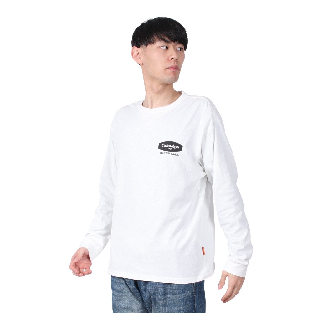 クリフメイヤー（KRIFF MAYER）（メンズ）バックプリント ロングスリーブTシャツ 2567803:5:OFF