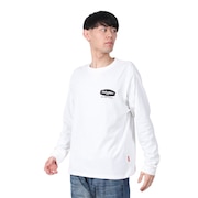 (メンズ)バックプリント ロングスリーブTシャツ 2567803:5:OFF