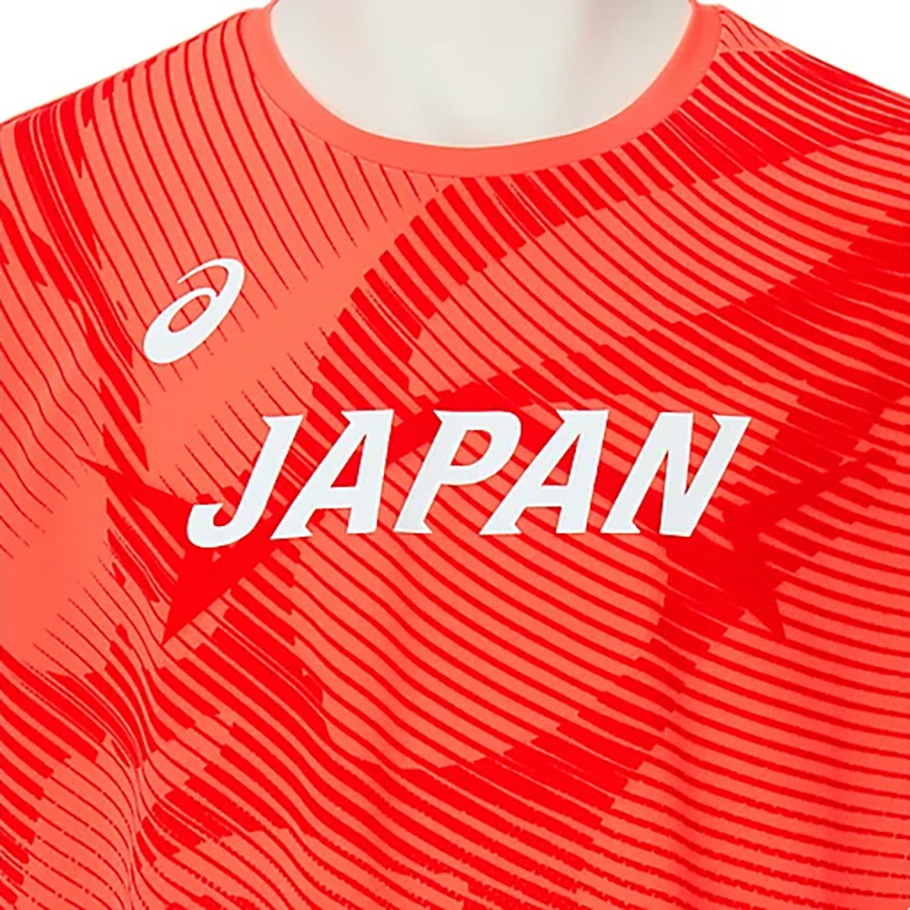 アシックス（ASICS）（メンズ）世界陸上日本代表応援シャツ 2091A855.700