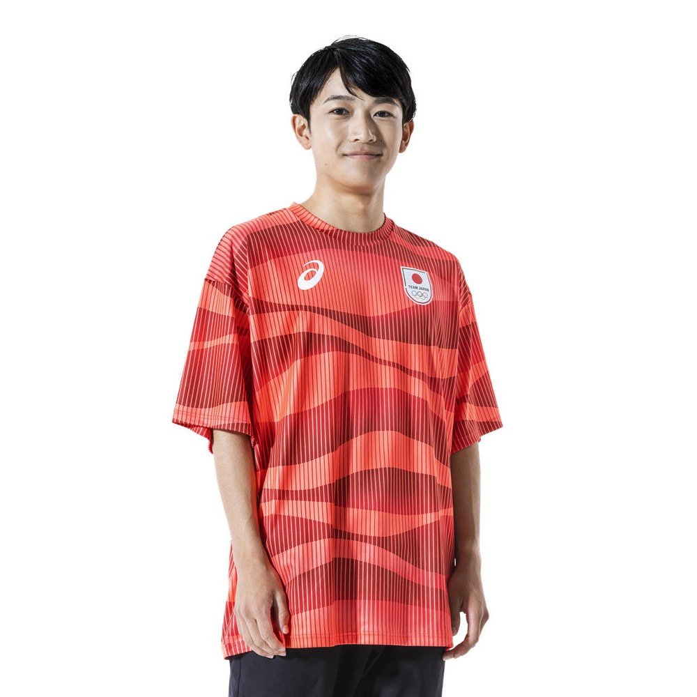 アシックス（ASICS）（メンズ、レディース）TEAM JAPAN応援半袖シャツ