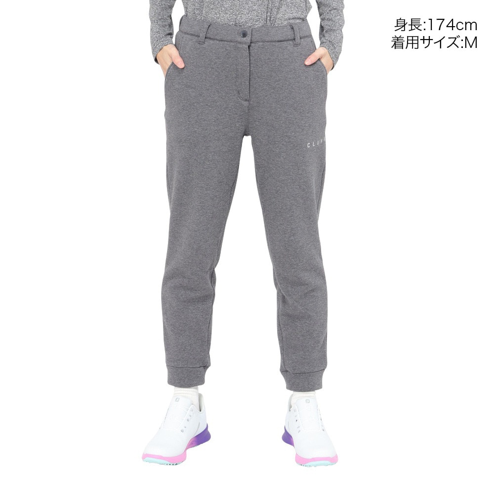 クランク（CLUNK）（レディース）ダンボールジョガーパンツ CL5SUD76 GRY