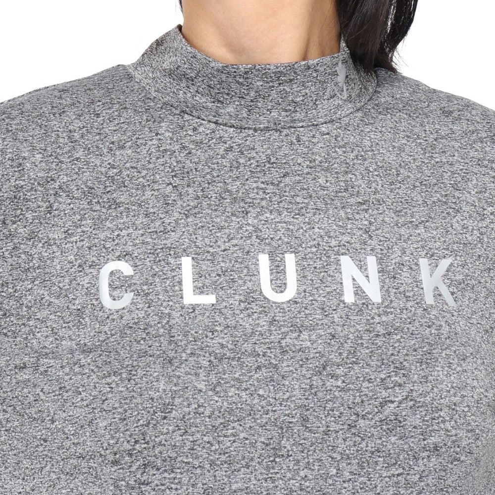 クランク（CLUNK）（レディース）ハイネックシャツ CL5SUG77 GRY