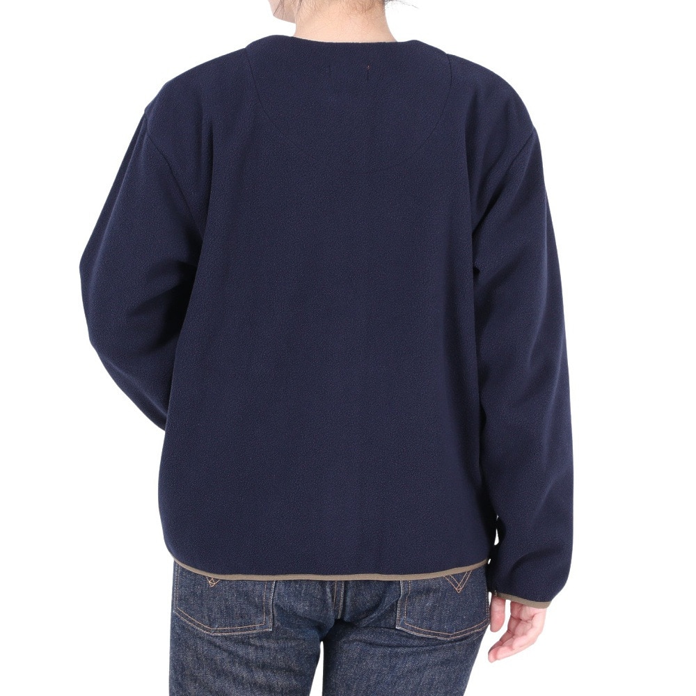 クリフメイヤー（KRIFF MAYER）（レディース）フリースカーディガン W2567806 79 NAVY