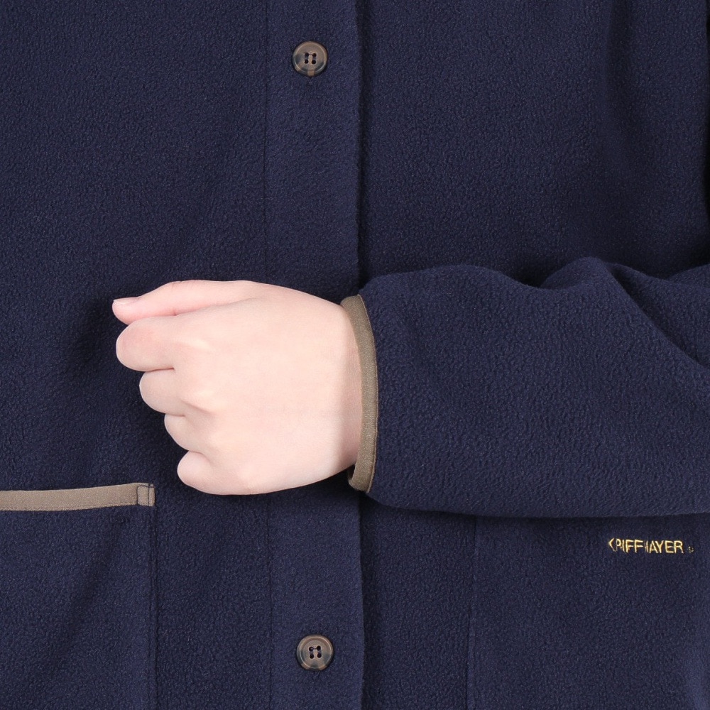 クリフメイヤー（KRIFF MAYER）（レディース）フリースカーディガン W2567806 79 NAVY