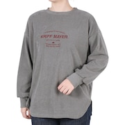 (レディース)もちのびゆるTシャツ 長袖 W2567807 13 A/GRAY