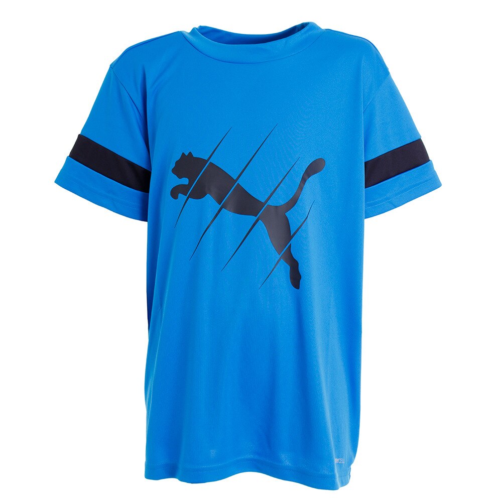  ジュニア ロゴ半袖Tシャツ 656662-02 BLU オンライン価格