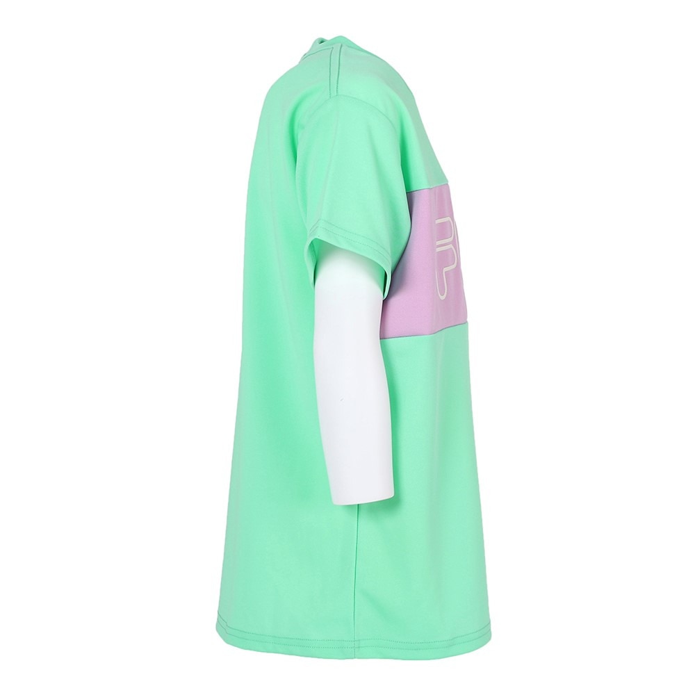 フィラ（FILA）（キッズ）ガールズ メッシュ半袖Tシャツ 143740-4MNT
