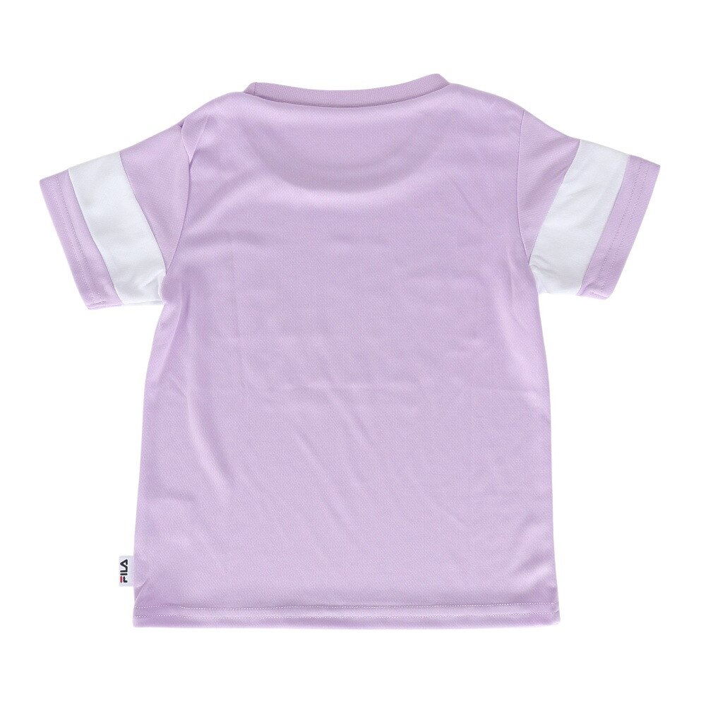 フィラ（FILA）（キッズ）ジュニア ガールズ 半袖Tシャツ 1447253-LAV